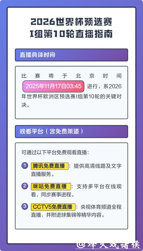 2026年世界杯直播观看攻略